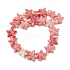 Synthetic Coral Dyed Beads Strands SHEL-Z003-04A-2