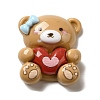 Valentine's Day Theme Opaque Resin Decoden Cabochons LS-RESI-G092-01A-1