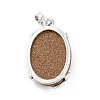 Synthetic Goldstone Pendants G-C235-03K-RS-3