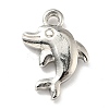 Non-Tarnish 201 Stainless Steel Machine Polishing Pendants STAS-G261-28P-1