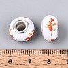 Opaque Resin European Beads RPDL-T004-01Q-3