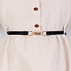 PU Leather Waist Belt with Alloy Buckles AJEW-LP0007-46B-3