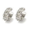 Ring Rack Plating Brass Cuff Earrings EJEW-E312-05P-1