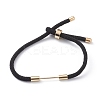 Braided Nylon Cord Bracelet Making MAK-A017-D02-03G-1