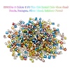 3900Pcs 6 Colors 11/0 Two Cut Round Hole Glass Seed Beads SEED-YW0001-48-3