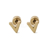 304 Stainless Steel Stud Earrings for Women LS-EJEW-E603-05H-G-1