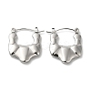 Non-Tarnish 304 Stainless Steel Thick Hoop Earrings for Women EJEW-Z026-28P-1