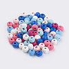 Natural Wood Beads WOOD-Q030-45-1