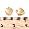 304 Stainless Steel Charms STAS-L022-377G-3