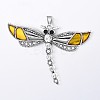 Alloy Enamel Big Pendants ENAM-F123-08AS-1