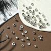 60Pcs 12 Styles Buddhist Theme Tibetan Style Zinc Alloy Spacer Beads FIND-CJ0002-20-5
