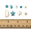 192Pcs 6 Styles Synthetic Turquoise Beads TURQ-FS0001-07-5