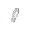 304 Stainless Steel Adjustable Finger Rings RJEW-P168-01P-2