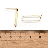 Brass Stud Earrings X-KK-T038-484B-5