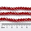 Baking Paint Imitation Jade Glass Bead Strands DGLA-A034-J10mm-A29-3