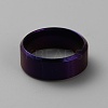 304 Stainless Steel Plain Band Rings LS-RJEW-WH0003-43B-2