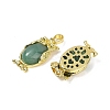 Natural Green Aventurine Pendant KK-F887-02G-04-2