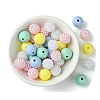 DIY Round Silicone & Acrylic & Berry Beads Making Findings Kits DIY-FS0006-26E-2