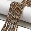 Natural Tiger Iron Beads Strands LS-G-B120-A01-01-1