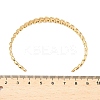 Croissant 304 Stainless Steel Cuff Bangles for Women BJEW-S171-01C-G-3