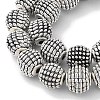Round Tibetan Style Alloy Beads TIBEB-O007-34-RS-1