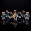 DIY Heart Shape Transparent Glass Bottles Kits AJEW-BC0006-04-5