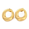 Ion Plating(IP) 304 Stainless Steel Stud Earrings EJEW-D082-02G-1