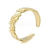 304 Stainless Steel Open Cuff Rings for Women LS-RJEW-C084-03F-G-1