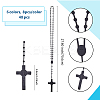 Luminous Plastic Pendant Necklaces NJEW-DC0001-06C-2