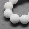 Natural White Jade Bead Strands G-R166-14mm-22-1