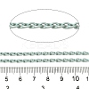 Spray Painted 304 Stainless Steel Cable Chains STAS-B067-06A-03-2