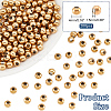 Hollow Round PVD Vacuum Plating 304 Stainless Steel Beads STAS-NB0001-66-2