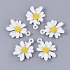 Spray Painted Alloy Pendants X-PALLOY-N0147-04-2