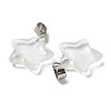 Synthetic Quartz Crystal Pendants G-B127-12P-05-2
