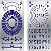 2Pcs 2 Style 304 Stainless Steel Cutting Dies Stencils DIY-FG0001-92-1