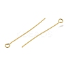 Brass Eye Pins KK-H502-02F-G-2