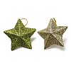 Plastic Glitter Star Pendant Decorations KY-D019-01A-2
