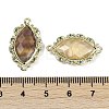 Natural Gemstone Faceted Horse Eye Links G-B126-02G-4