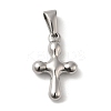 Non-Tarnish 304 Stainless Steel Pendants STAS-M322-14P-1