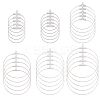 304 Stainless Steel Hoop Earrings STAS-UN0017-83P-1