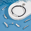 8Pcs 4 Styles 316 Surgical Stainless Steel & 304 Stainless Steel Bayonet Clasps STAS-GA0001-55-4