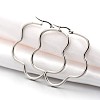 Tarnish Resistant 201 Stainless Steel Hoop Earring LS-EJEW-P066-05P-1
