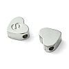 Tarnish Resistant 316L Surgical Stainless Steel Beads STAS-R230-01S-P-1-2