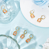 3Pairs Brass Leveback Earring EJEW-BBC0001-61E-4