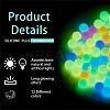 24Pcs 12 Colors Round Luminous Silicone Beads JX328A-01-6