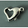 304 Stainless Steel Lobster Claw Clasps X-STAS-H003-1