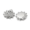 Brass Micro Pave Clear Cubic Zirconia Charms KK-H460-28P-2