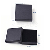 Kraft Cotton Filled Cardboard Paper Jewelry Set Boxes LS-CBOX-G015-05-3