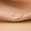 Brass Cuff Open Rings for Women WG9A7A9-01-5