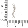 Brass Horn of Plenty Connector Charms KK-V002-20P-3